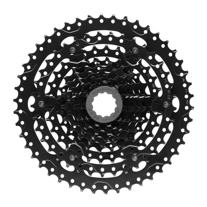 Microshift Advent Cassette CS-H093 9s 11-46T Steel in Black